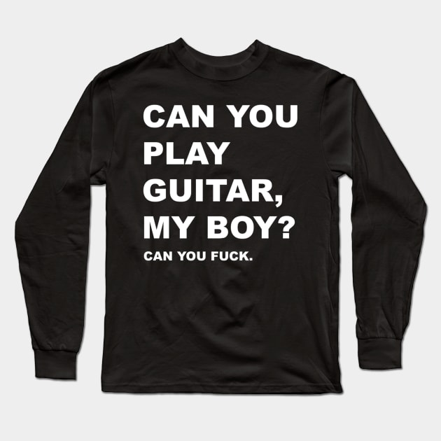 The Courteeners - _Can You Play Guitar, My Boy_ Long Sleeve T-Shirt by engmaidlao